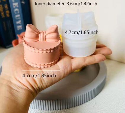 2Pcs Mini Bowknot Jar