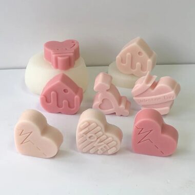 Love Hearts Candle