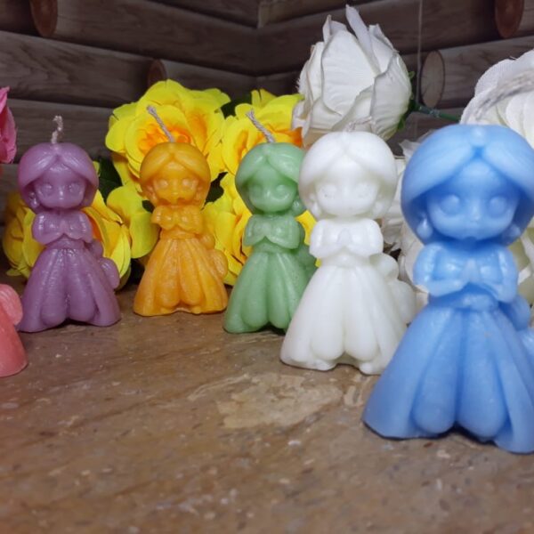 Princess Jasmine Doll Candle