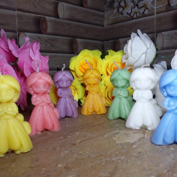Princess Jasmine Doll Candle