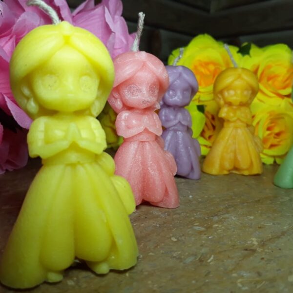 Princess Jasmine Doll Candle