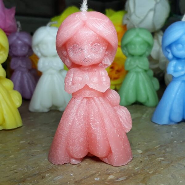 Princess Jasmine Doll Candle