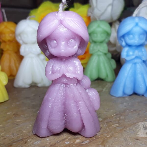 Princess Jasmine Doll Candle