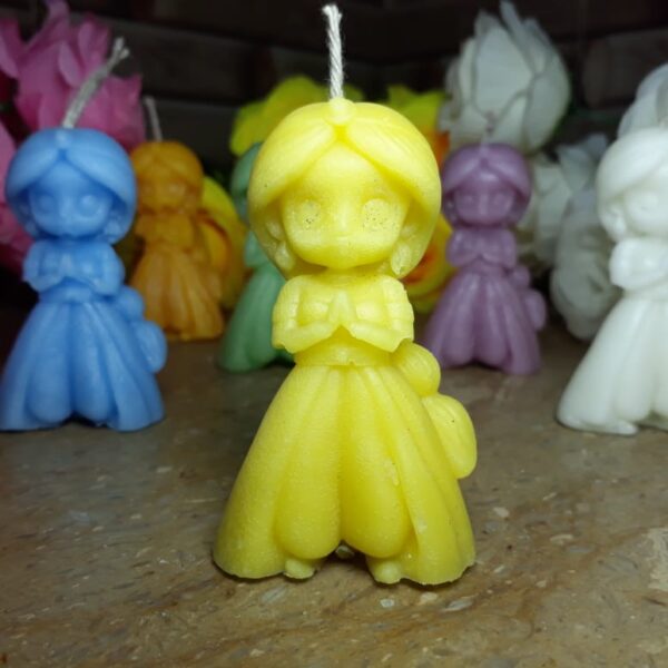 Princess Jasmine Doll Candle