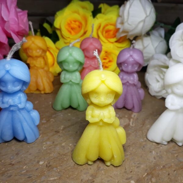 Princess Jasmine Doll Candle