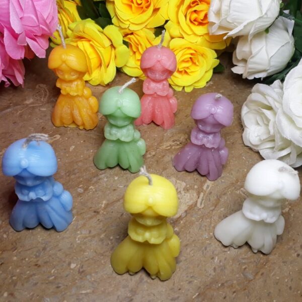 Princess Jasmine Doll Candle