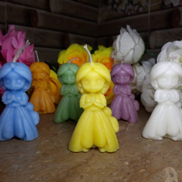 Princess Jasmine Doll Candle