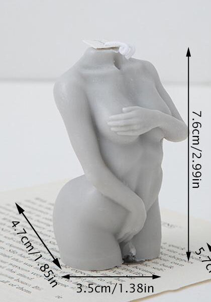 Woman Body Candle
