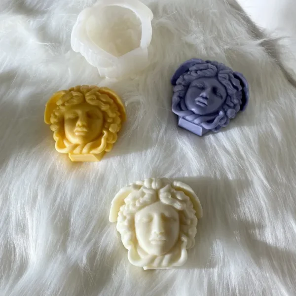 Small Versace Medusa Candle