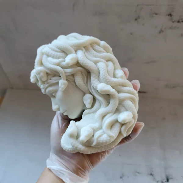 Giant Snake Hair Girl Candle