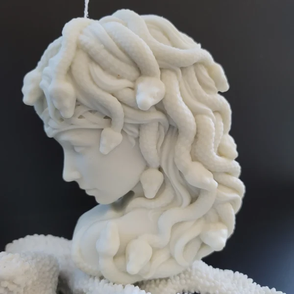 Giant Snake Hair Girl Candle