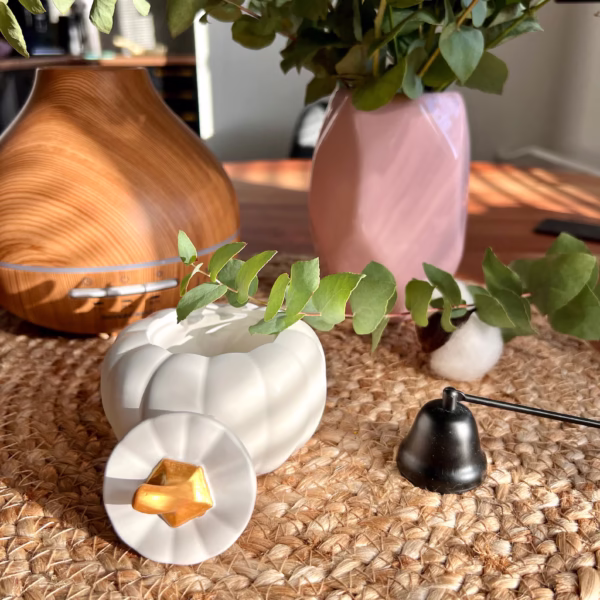 Pumpkin Jar with Lid