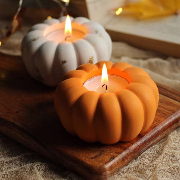 Pumpkin Candle Jar