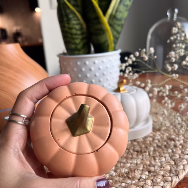 Pumpkin Jar with Lid