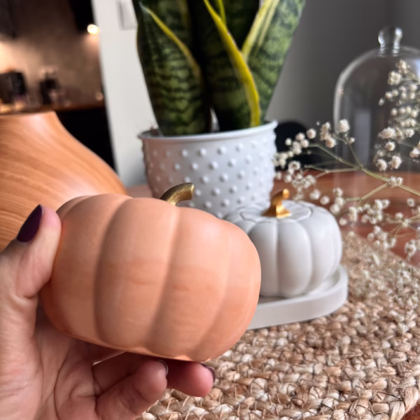 Pumpkin Jar with Lid