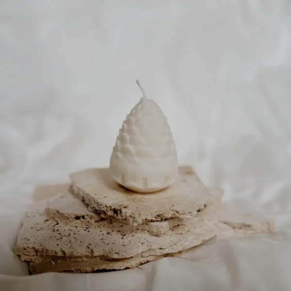 3D Pine Cone Candle