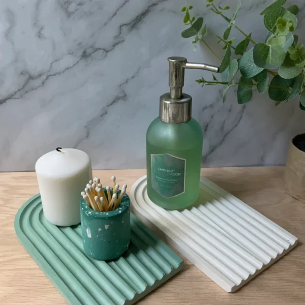 Long Striped U-Shaped Trays