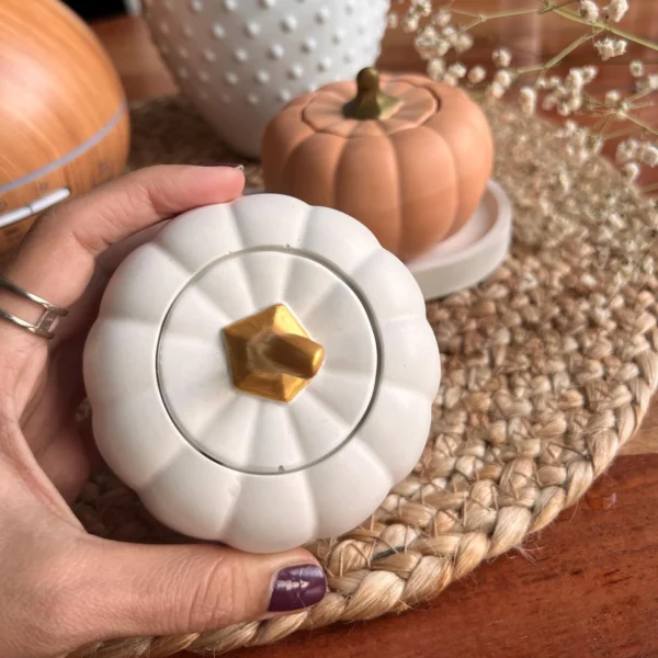 Pumpkin Jar with Lid