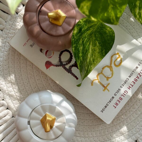 Pumpkin Jar with Lid