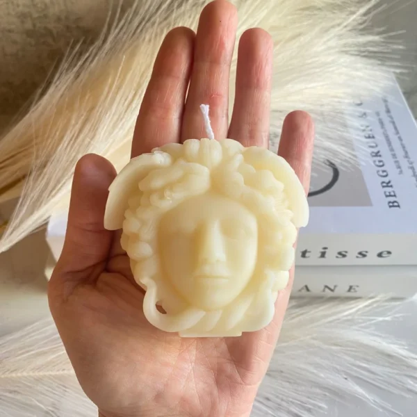 Small Versace Medusa Candle
