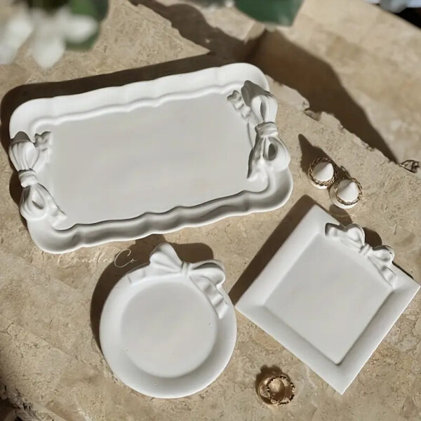 3pcs Bow Tray Set