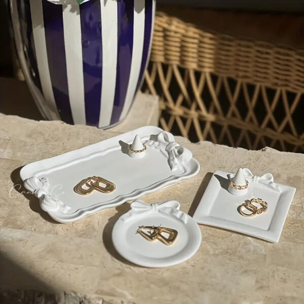 3pcs Bow Tray Set