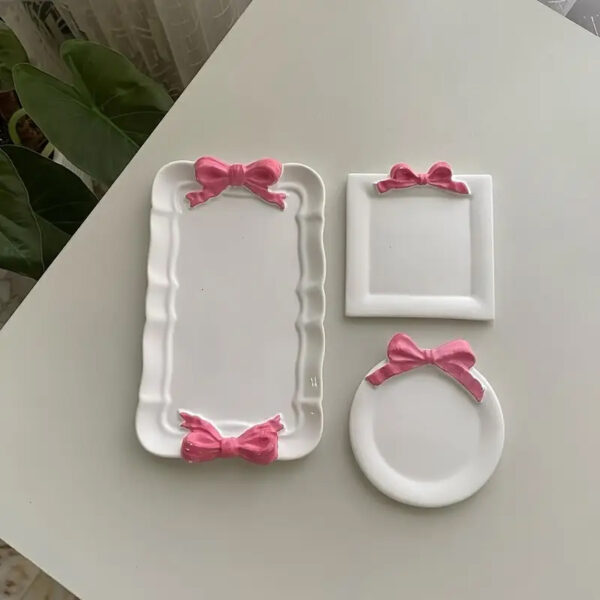 3pcs Bow Tray Set