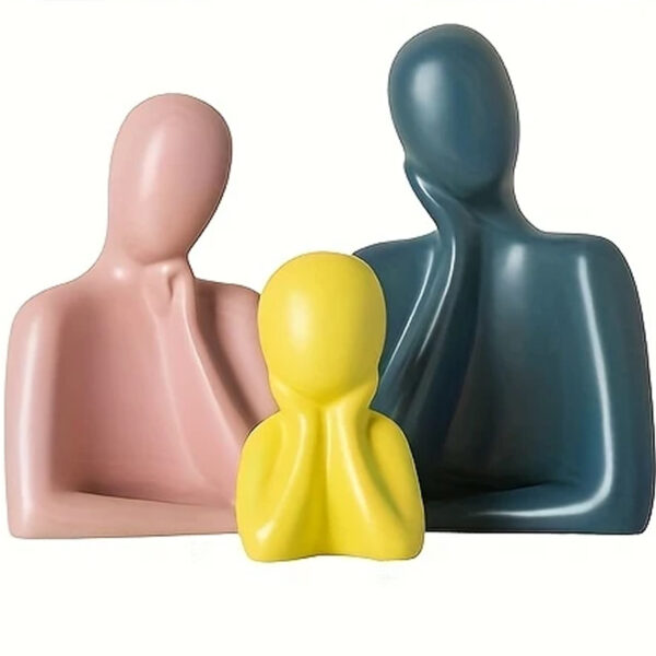 3pcs Family Sculpture Deal Set