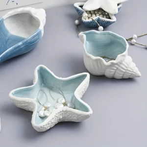 2PCS Shell Sea Star Trays