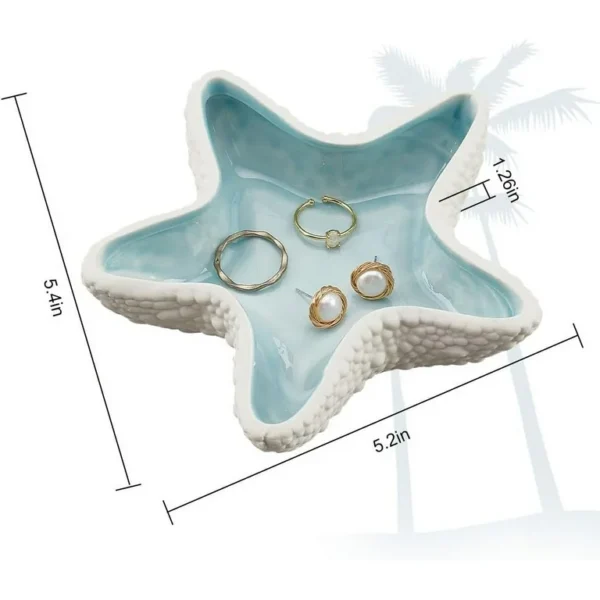 2PCS Shell Sea Star Trays