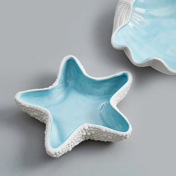 2PCS Shell Sea Star Trays