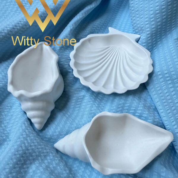 Set of 3 Seashell Trinket