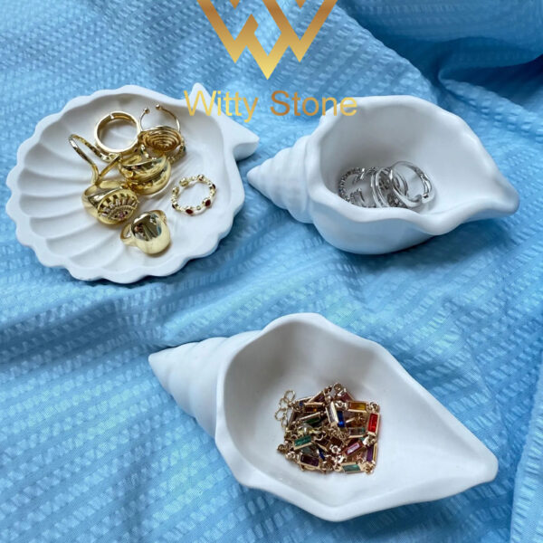 Set of 3 Seashell Trinket