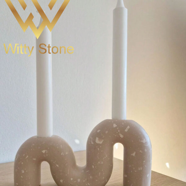 S Shape Candle Holder