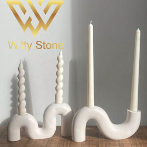 S Shape Candle Holder