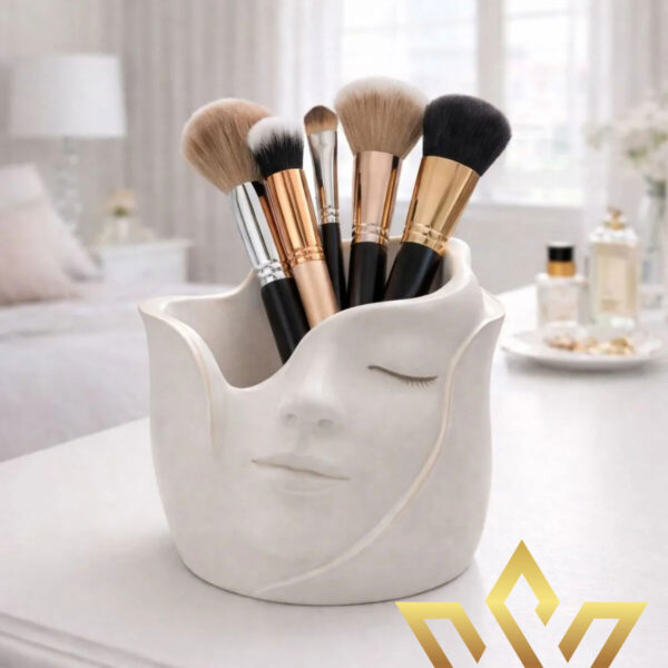 Woman's Face Pot