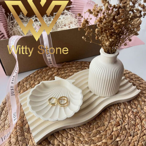 Wavy Trinket Tray Sets