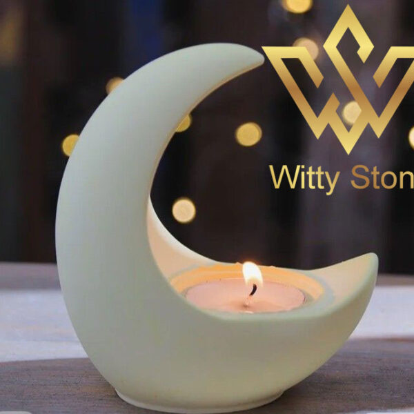 3D Moon candle Holder