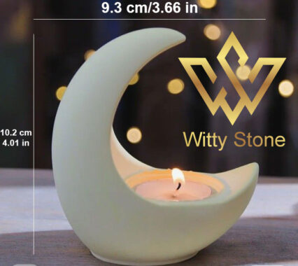 3D Moon candle Holder
