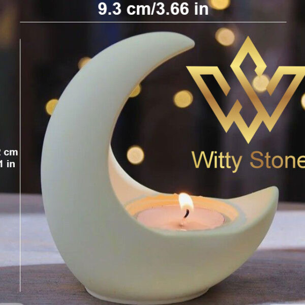 3D Moon candle Holder