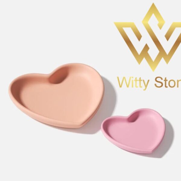 2pcs Heart Shaped Trays