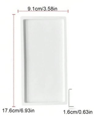 3PCS Rectangular Tray Set