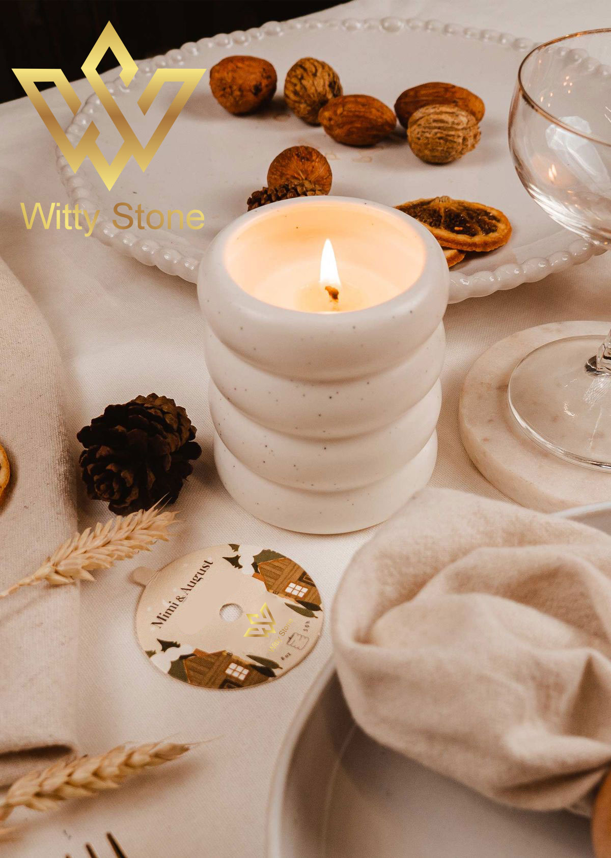 Round Candle Jar