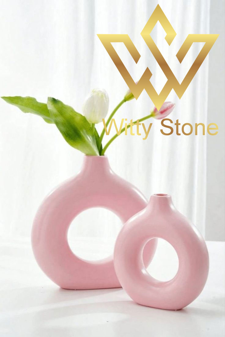 Circle Donut Vase