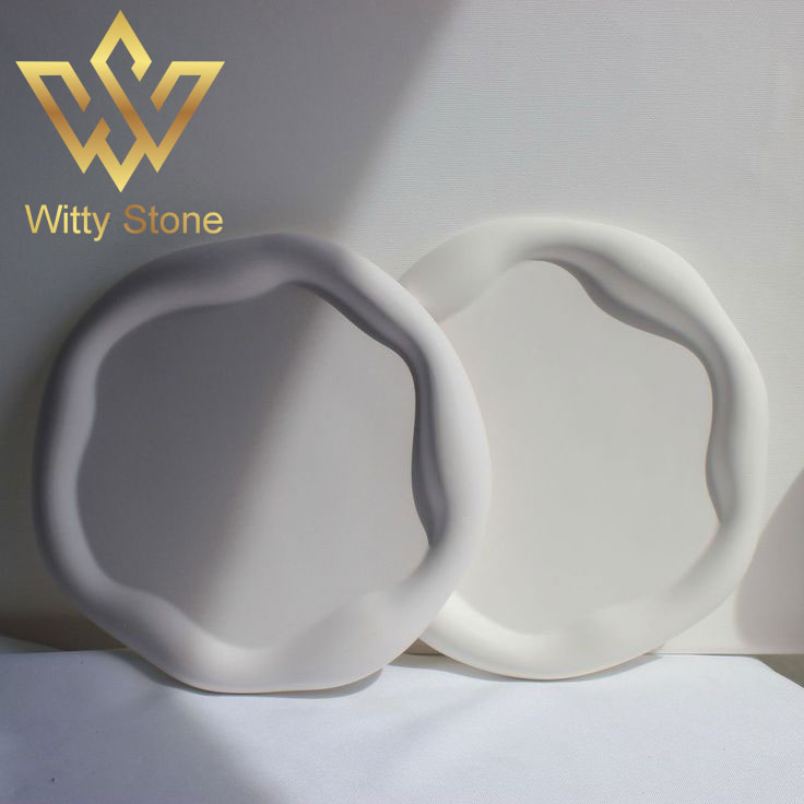 Irregular Round Cloud Tray
