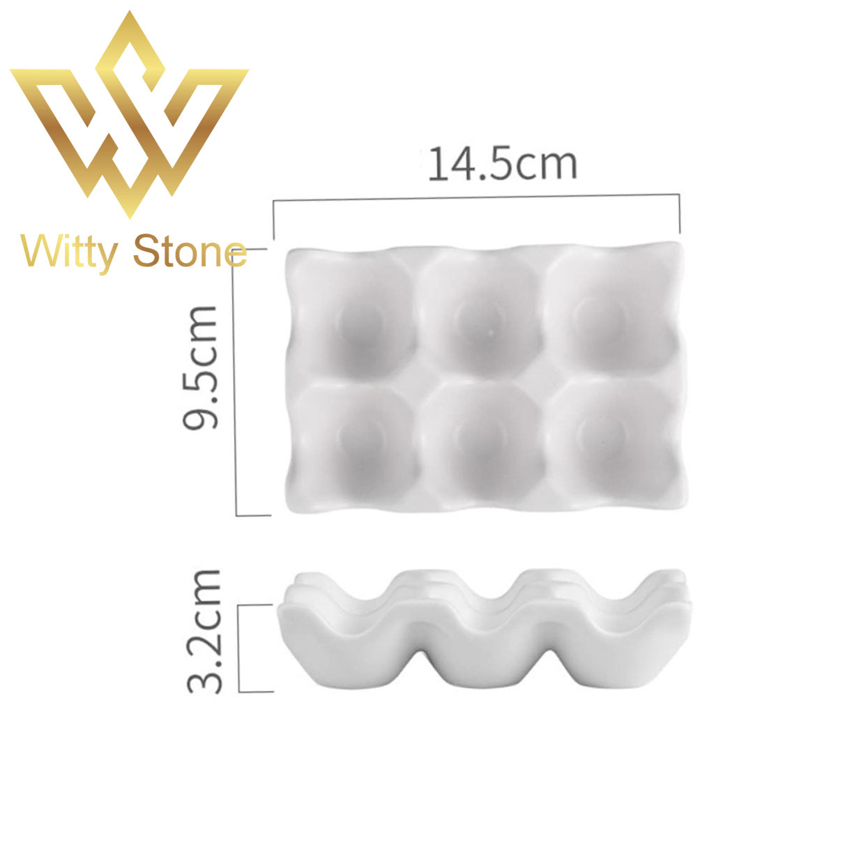 6 Grid Egg Holder Tray