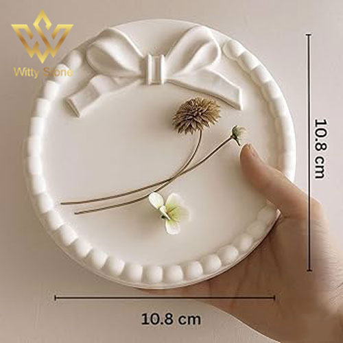 Square & Round Bow Tray