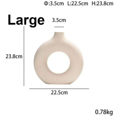 Circle Donut Vase