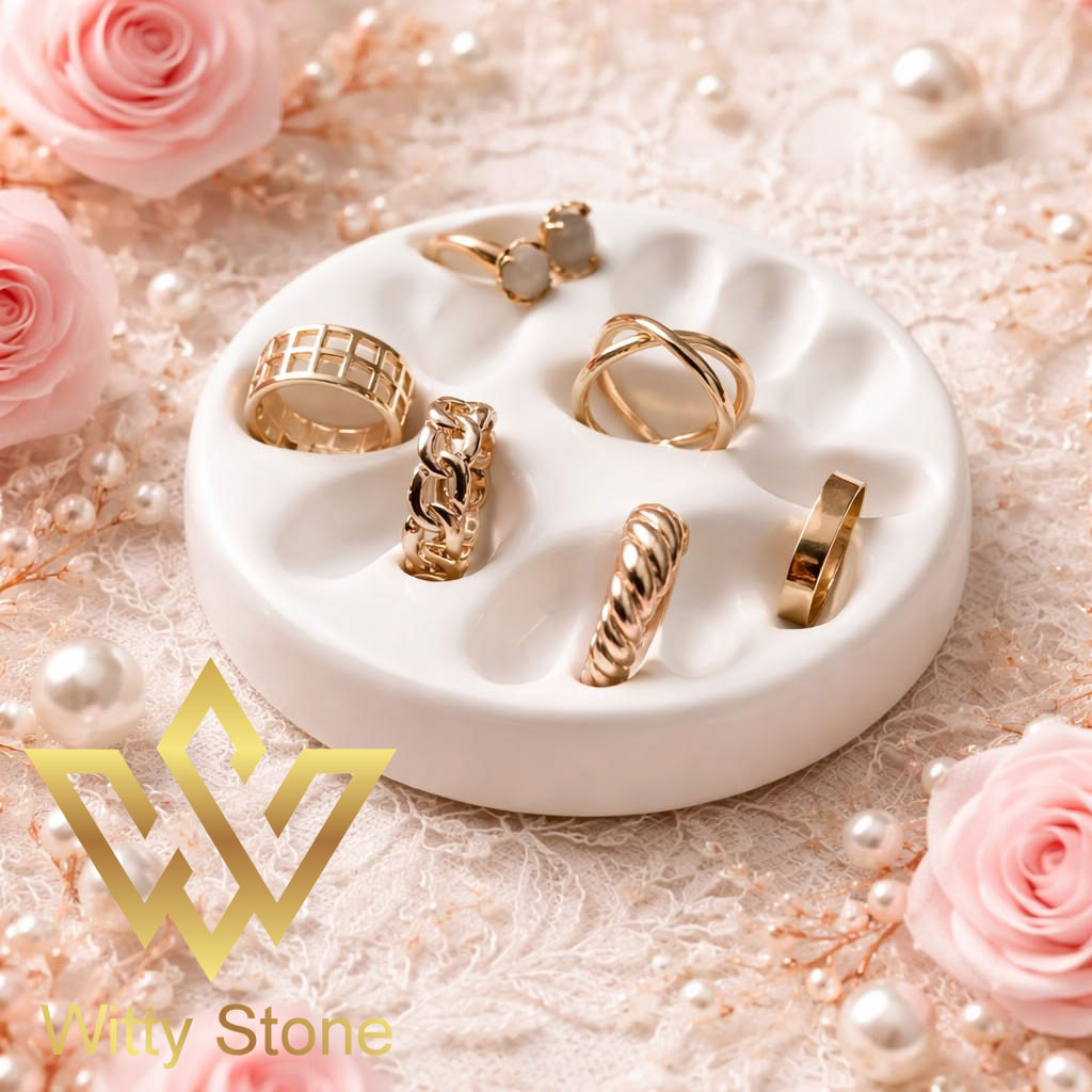 Round Jewelry Tray