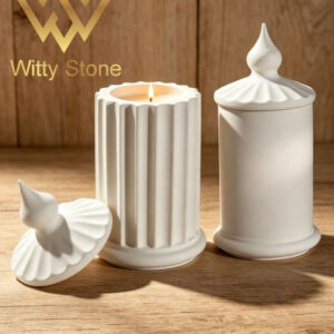 Roman Column Striped Storage Box